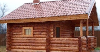 Баня из сруба под ключ в Нурлате - Цена от 136305 руб. - Строй-Нрт
