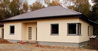 Одноэтажный дом из газобетона под ключ: стоимость от 136305 рублей в Нурлате
